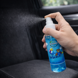 Ambientador aroma baby para interior de vehículo pulverizado
