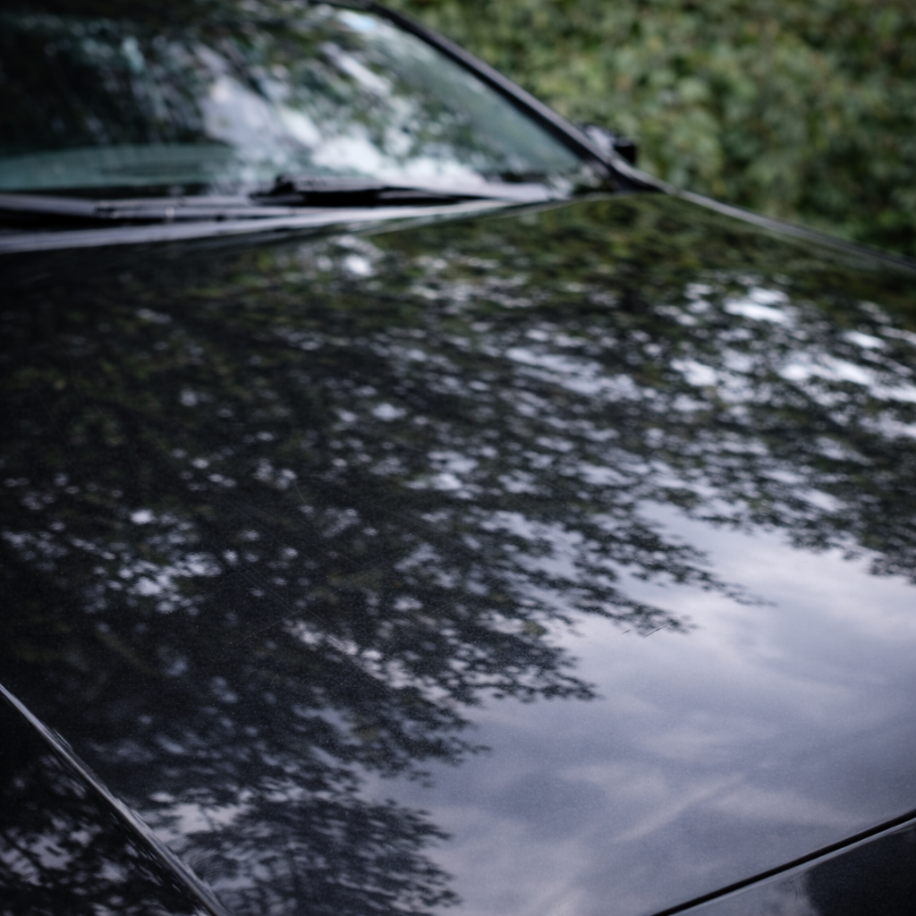 Cera cremosa de brillo y protección para pintura de coches - después aplicación