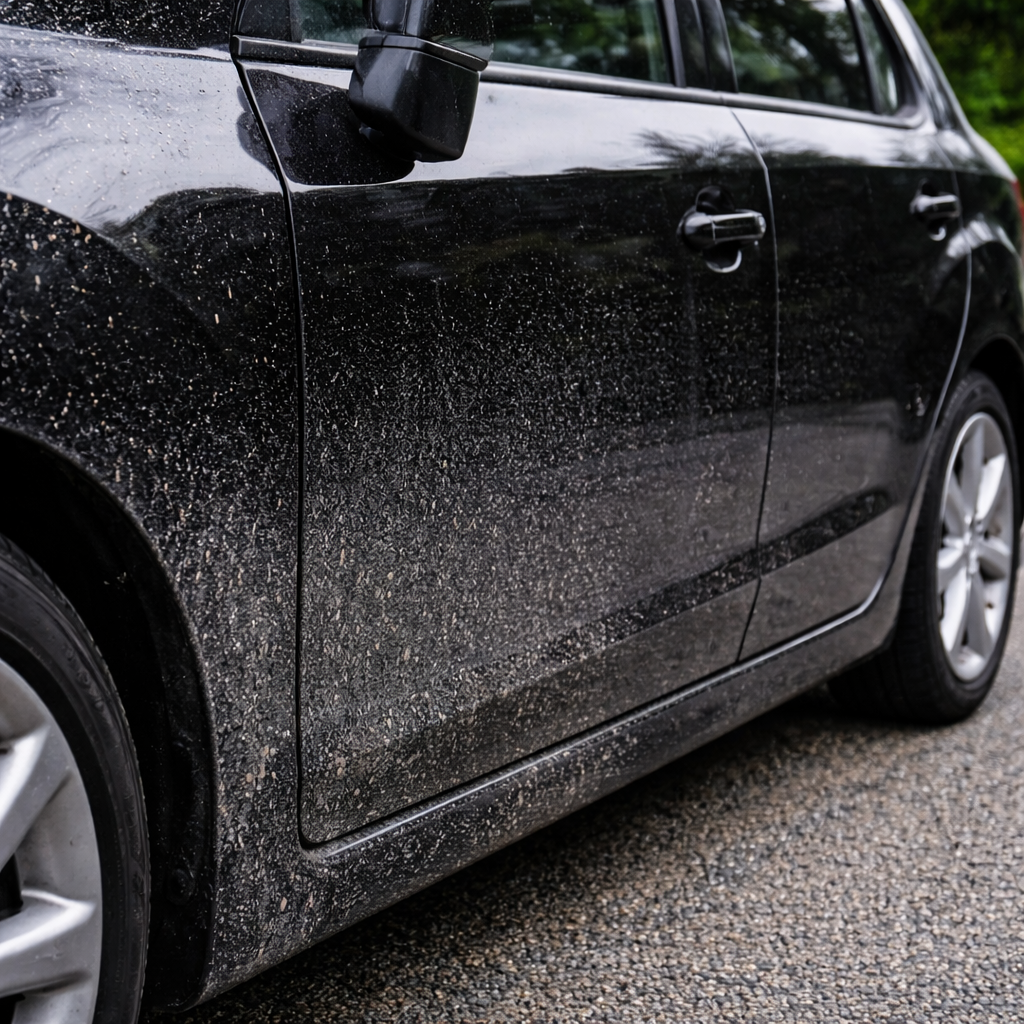 Champú activo para lavado exterior profundo de vehículos - antes aplicación