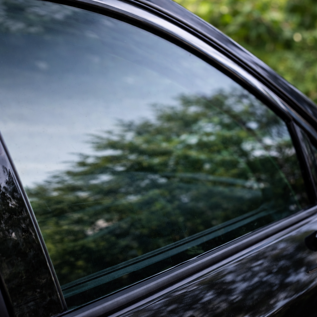 Limpiacristales profesional para lunas de vehículos - despues aplicación