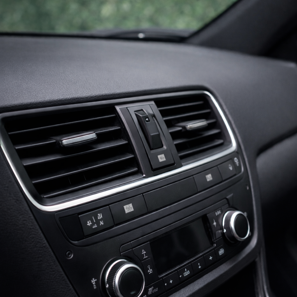 brimovil x2 Limpiador de salpicaderos con brillo suave satinado -despues aplicación