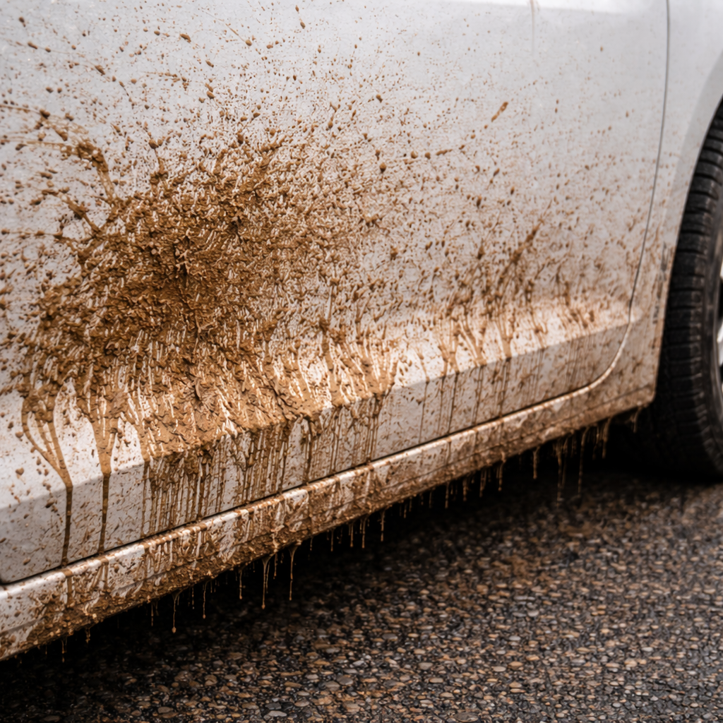 ecomud Limpiador ecológico multiusos - antes aplicación