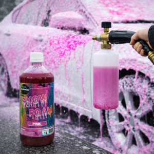 foam rosa Pre-lavado espuma activa para limpieza - modo de empleo