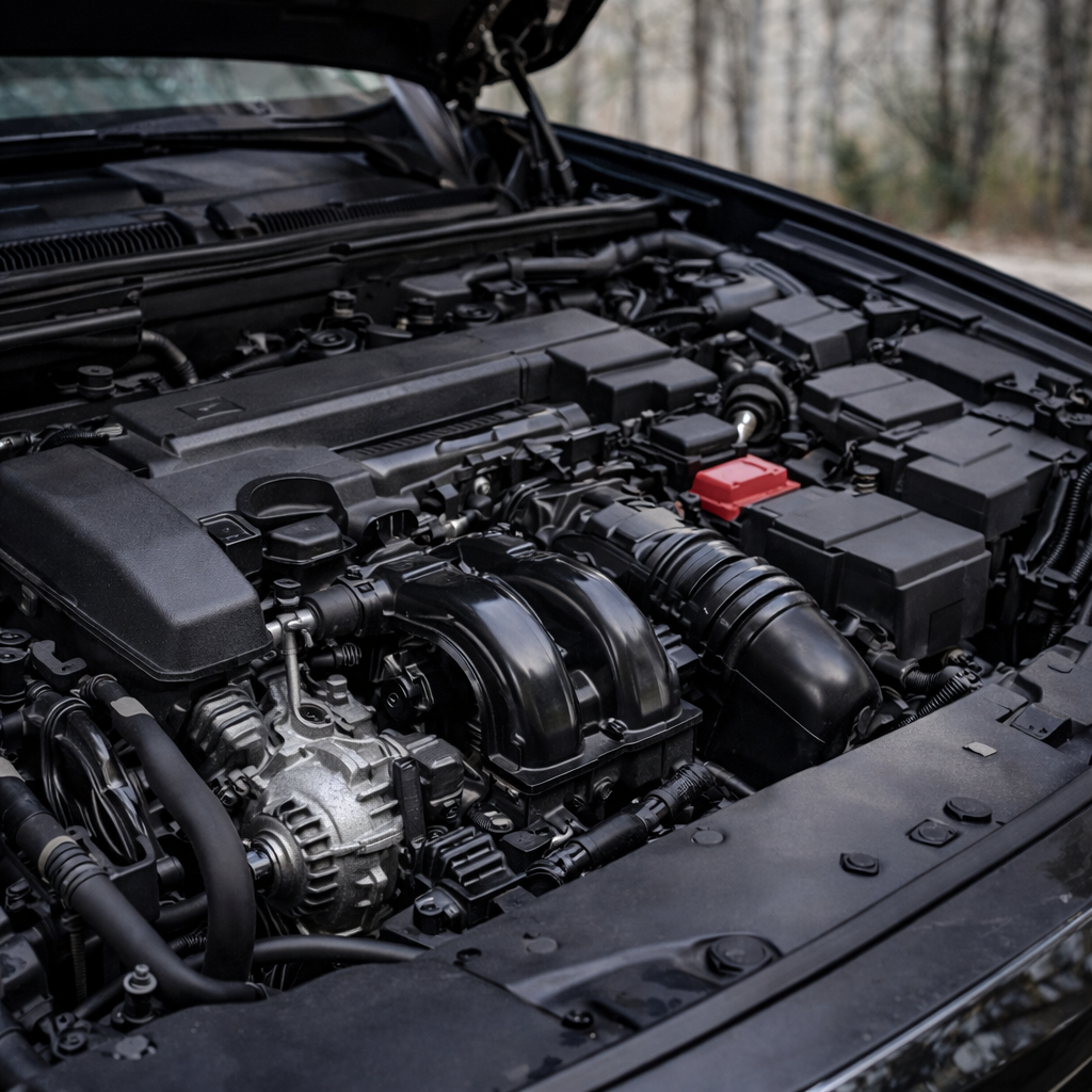 limpomotor Desengrasante potente para limpieza profunda de motores- despues aplicación