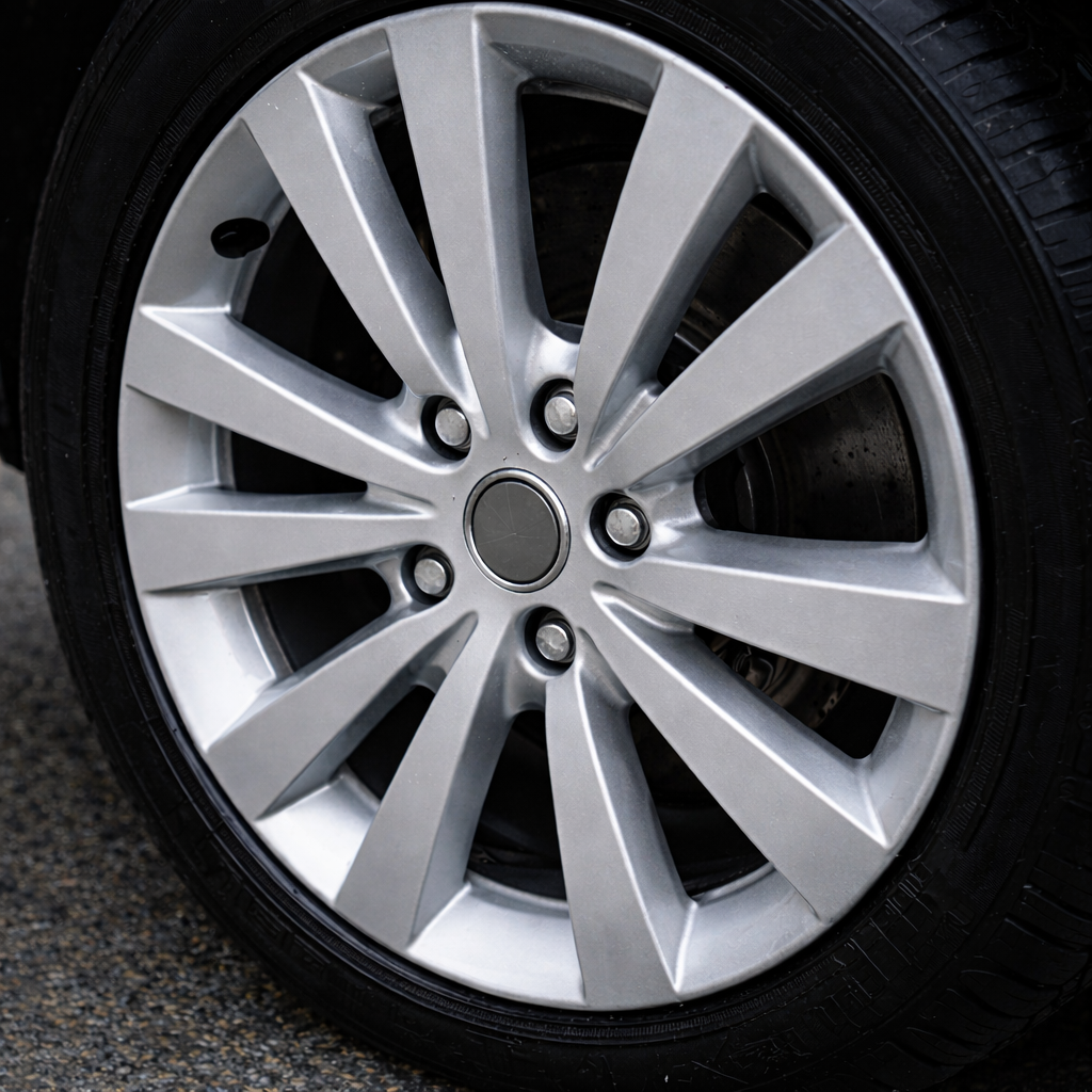 star wash Limpiador alcalino ultra potente para llantas de aluminio - despues aplicación