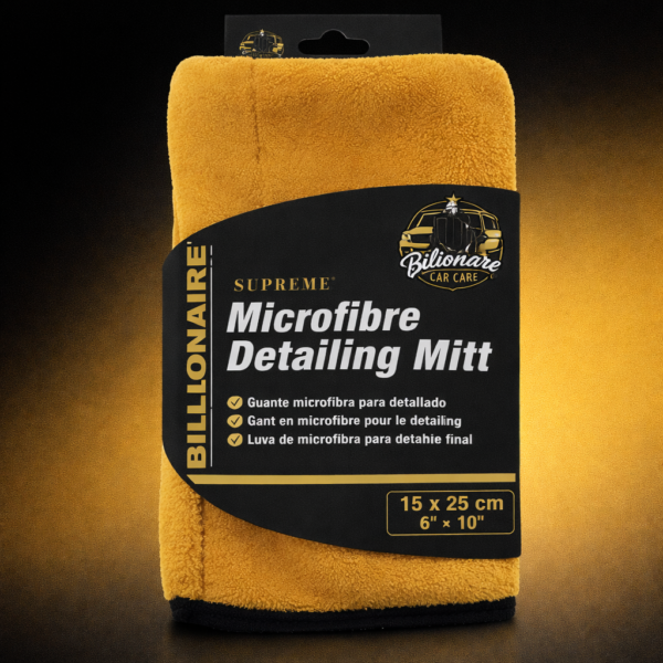 GUANTE MICROFIBRA SUPREME 15x25cm BILLIONAIRE