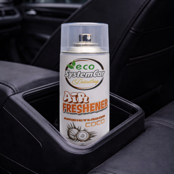 Ambientador spray aroma coco para interior de vehículo