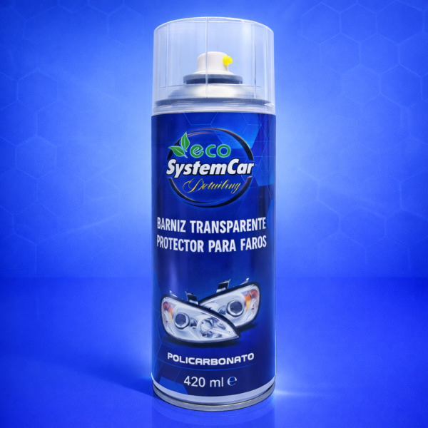 Barniz protector para faros con acabado duradero y transparente