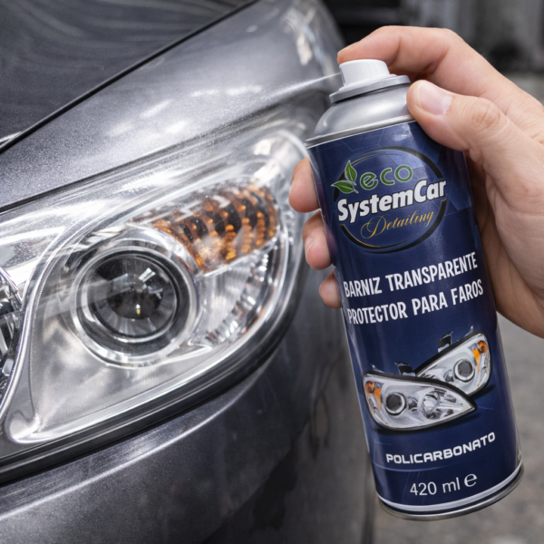 Barniz protector para faros con acabado duradero y transparente - modo de empleo