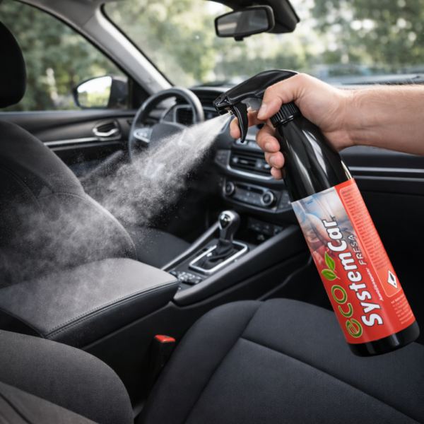 Ambientador aroma fresa para interior de vehículo - modo de empleo