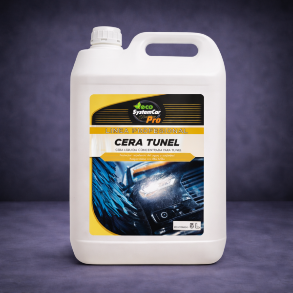 Cera concentrada para protección final en lavado automático ecosystemcar