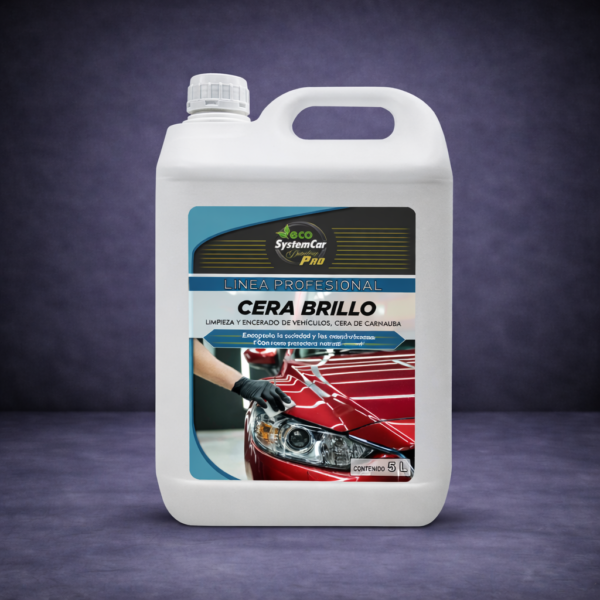 Cera de carnauba para brillo y protección duradera