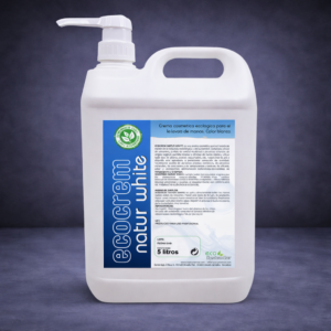 Crema limpiamanos ecológica blanca para industria automotriz
