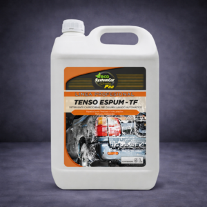 Detergente espumante concentrado con fragancia a melocotón