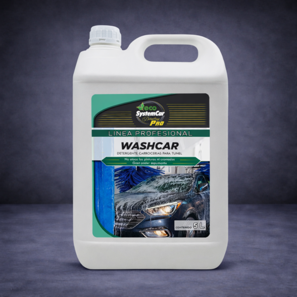 Detergente espumante concentrado para lavado de carrocerías