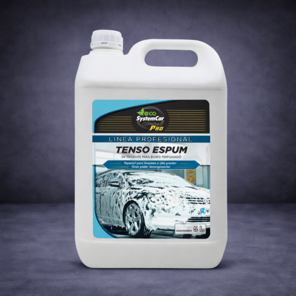 Detergente espumante concentrado para lavado industrial profesional