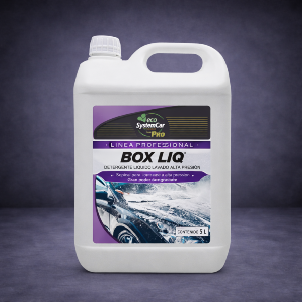 Detergente para box de lavado a alta presión