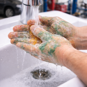 ECOCREM PINTURAS Crema limpia manos para grasas y pinturas - modo de empleo