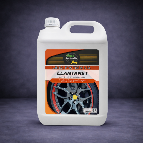 Limpiador ácido concentrado para llantas de aluminio