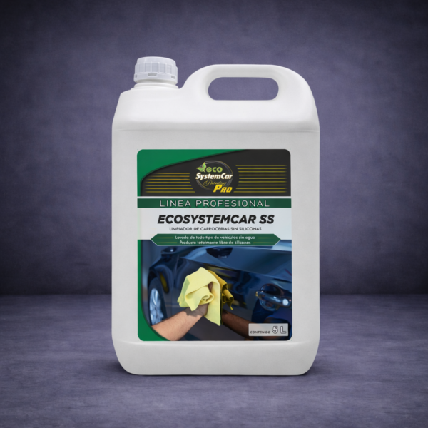 Limpiador ecológico sin agua y sin silicona para carrocerías