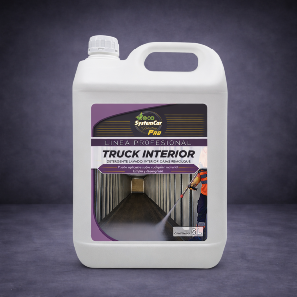 Limpiador para interiores de camiones