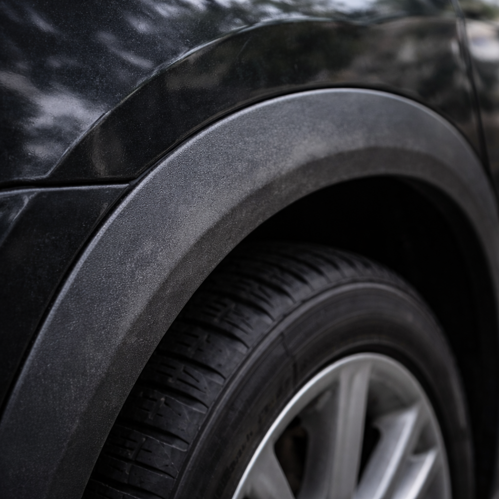 gumtop Recuperador ecológico de plásticos exteriores para detailing - antes aplicación