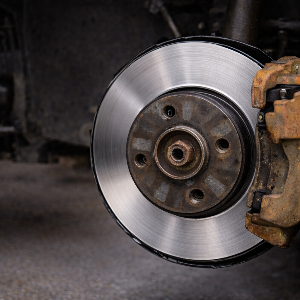 limpia frenos Limpiador pastillas de frenos líquido - después aplicación