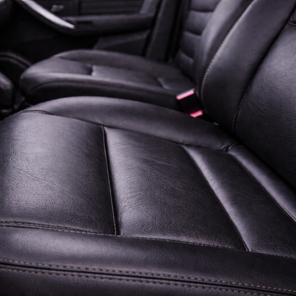 nutriente de piel Hidratante protector para tapicería de cuero - despues aplicación