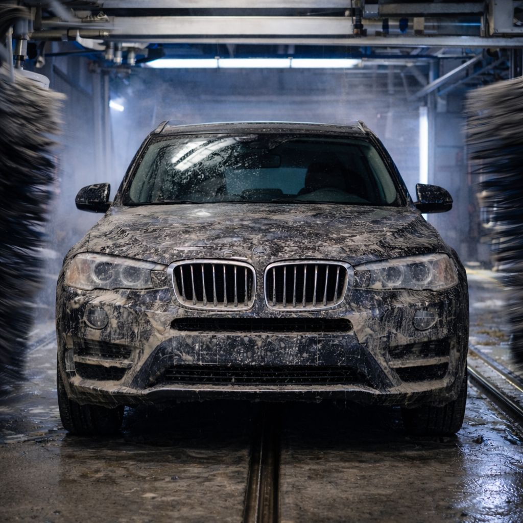 tensoespum Detergente espumante concentrado - antes aplicación