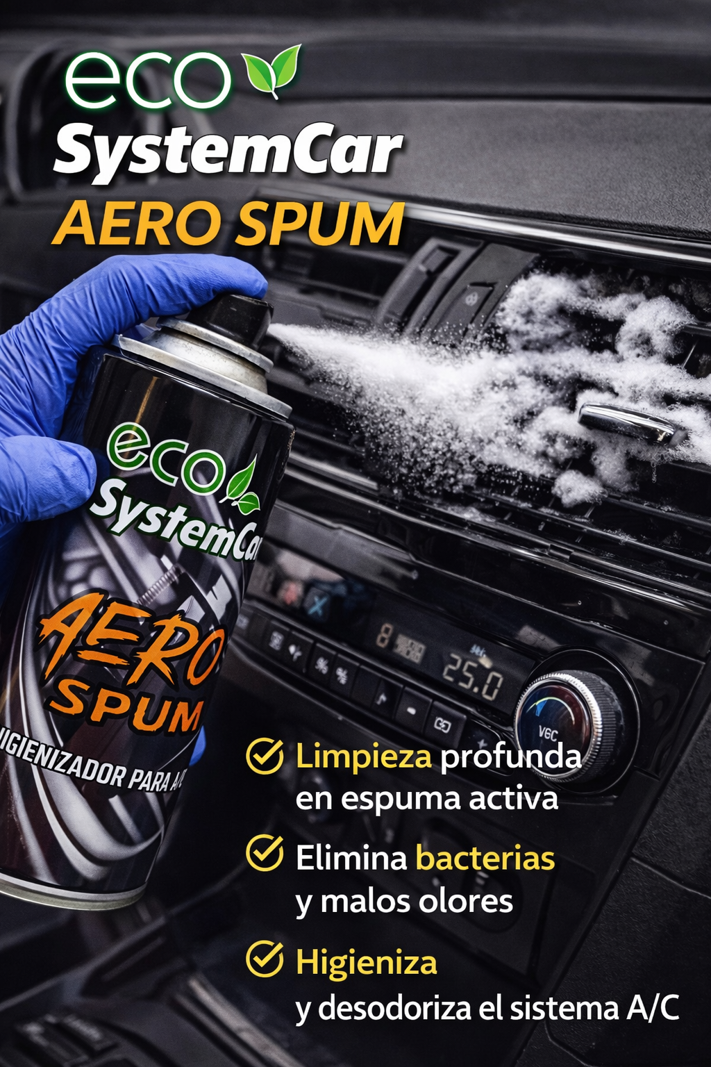 Aeroespum para Aire Acondicionado – Limpiador en Espuma Eficaz y Fresco 02