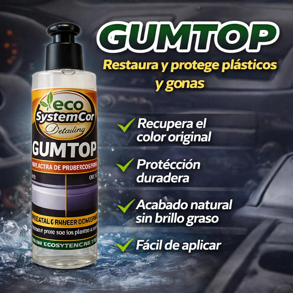 GUMTOP - Recuperador eco de plásticos interiores