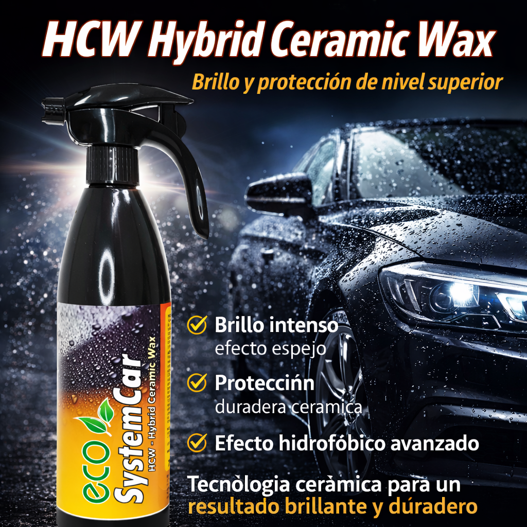 Cera híbrida para brillo extremo