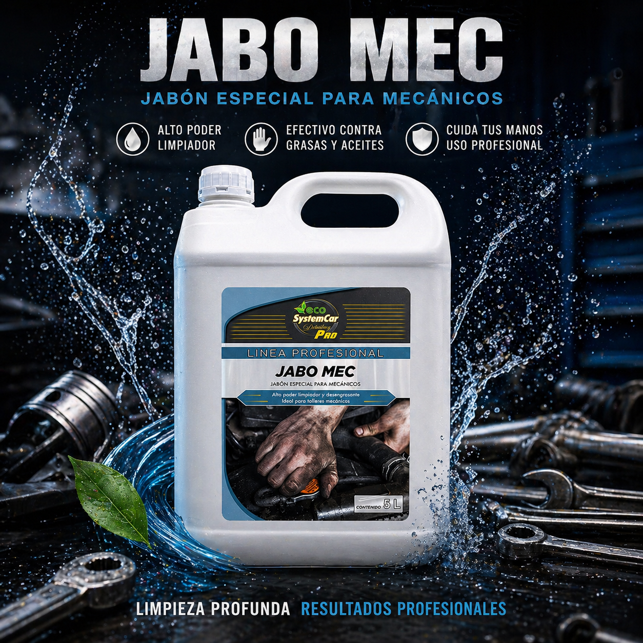 Jabo Mec jabón limpiamanos profesional para suciedad difícil