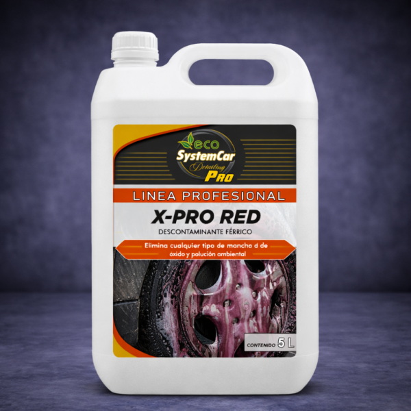 descontaminante ferrico profesional para limpieza profunda automotriz 5 L