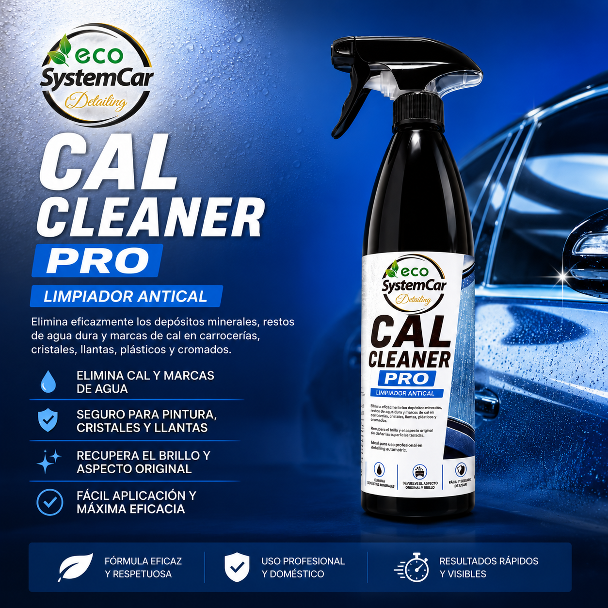 Cal cleaner pro limpiador antical