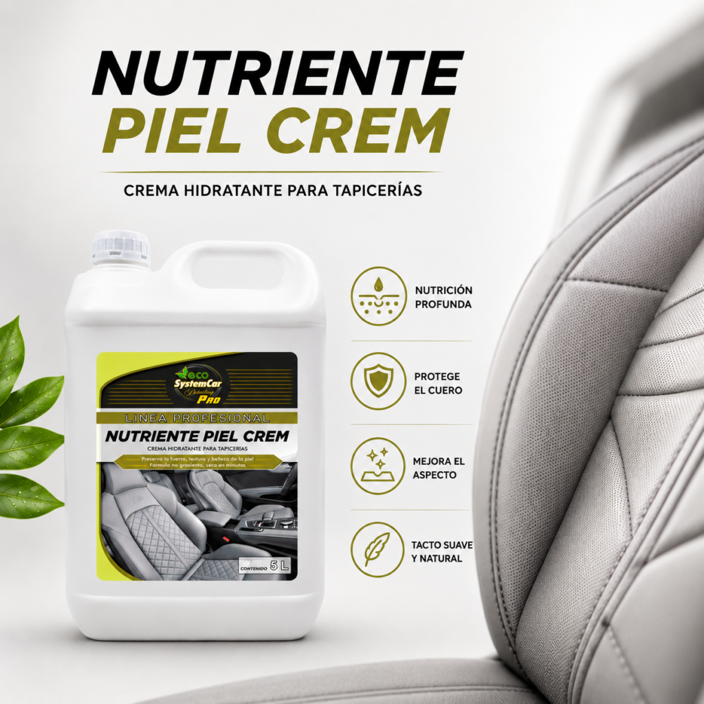 Nutriente piel cream para tappicerias de cuero publi