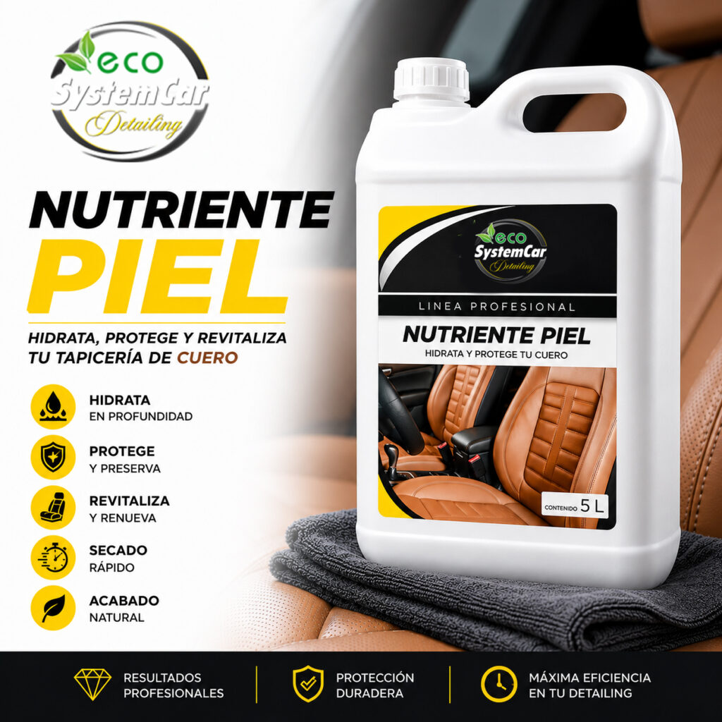 Nutriente piel hidratante para cuero y piel