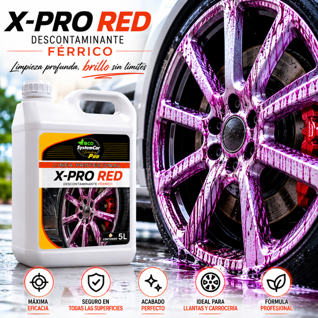 X-PRO RED - Descontaminante férrico publi 1