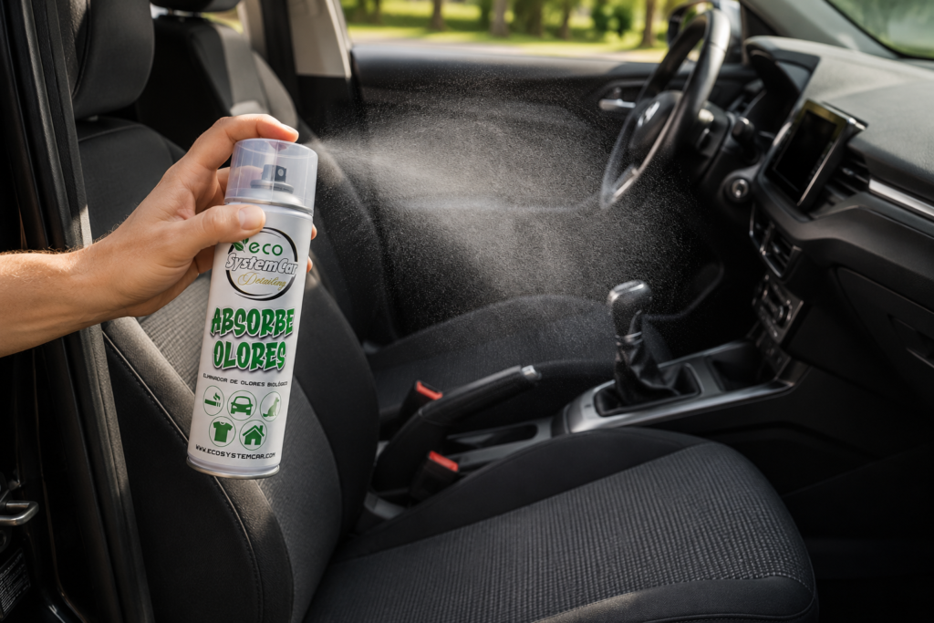 Absorbeolores en spray la mejor opcion para manter el coche libre de olores