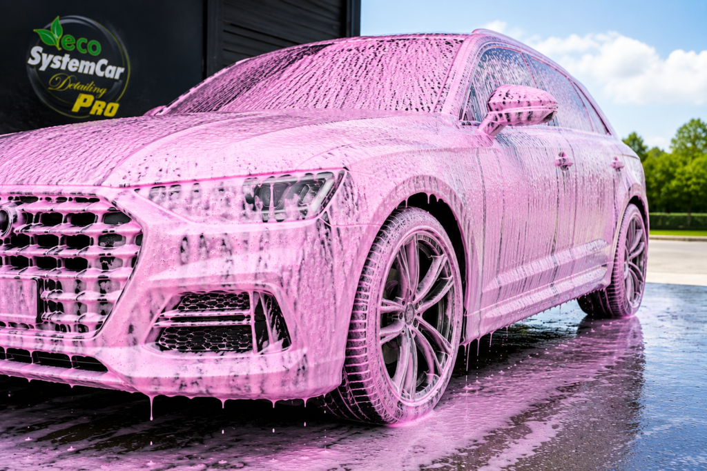 Snow foam pink espuma activa rosa
