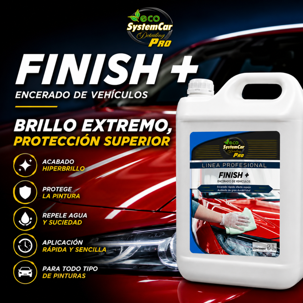 finish abrillantador altamente efectivo