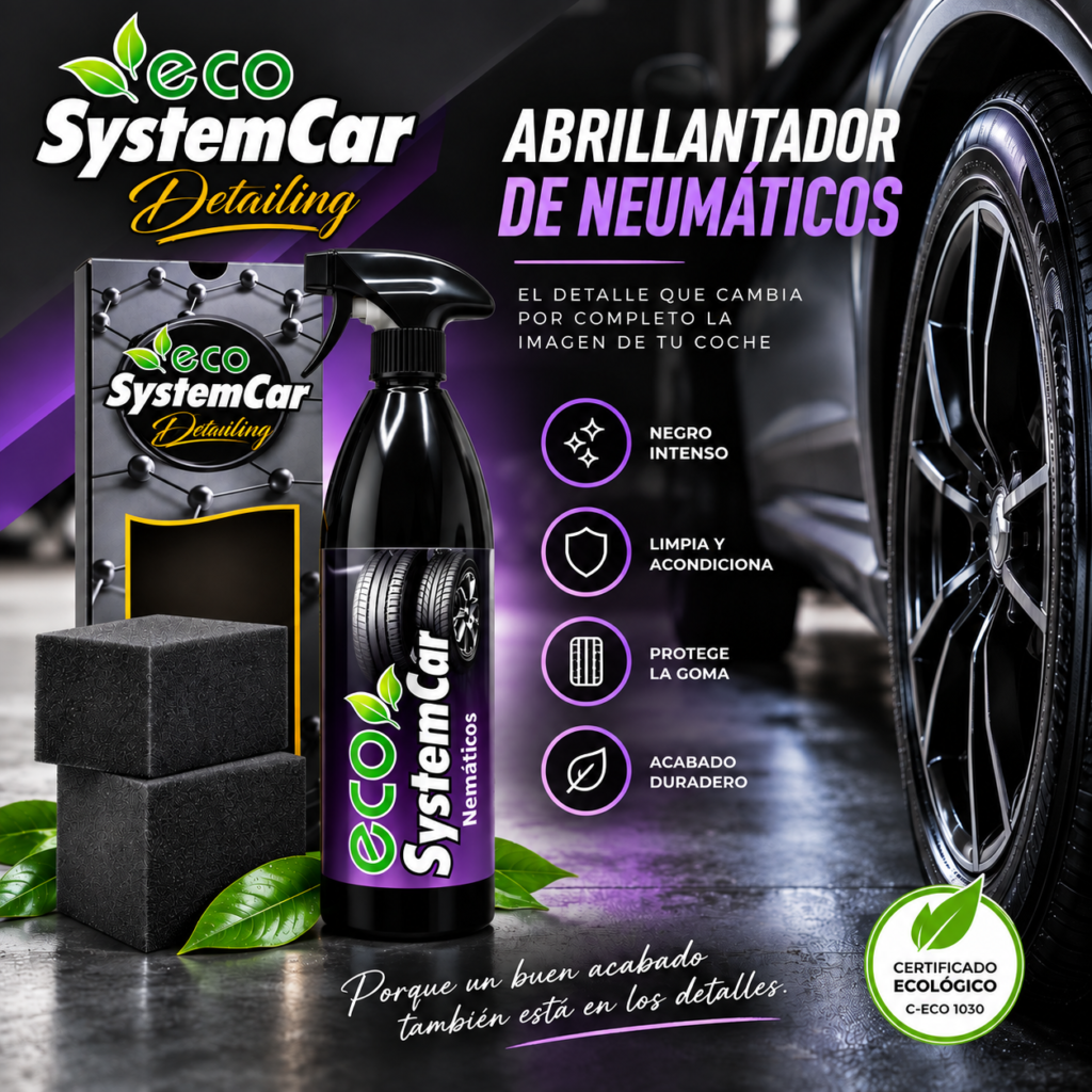 Abrillantador de Neumáticos Ecosystemcar