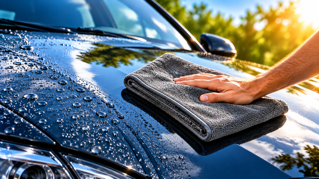 Toalla de secado para coche