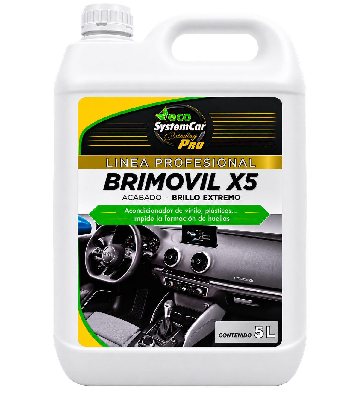 acondicionador de salpicaderos brillo extremo