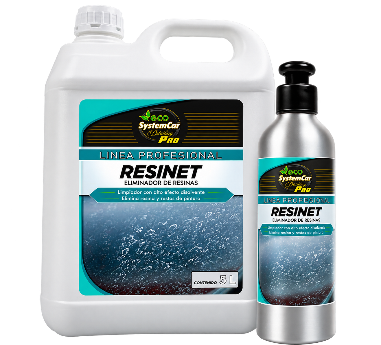 eliminador de resina para coches